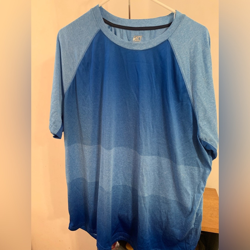 RB3 Performance Ombré Blue Shirt Size XL